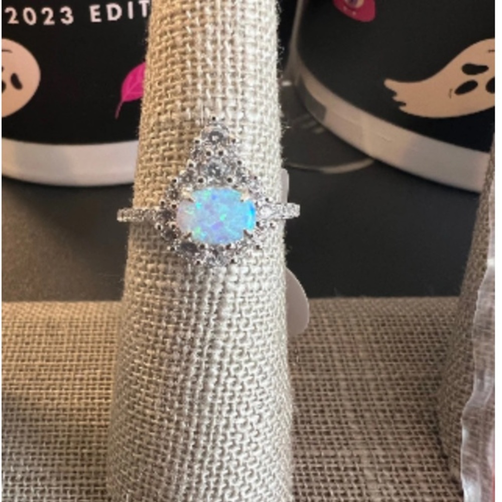 9.25 Sterling silver ring size 6 - Picture 3 of 3